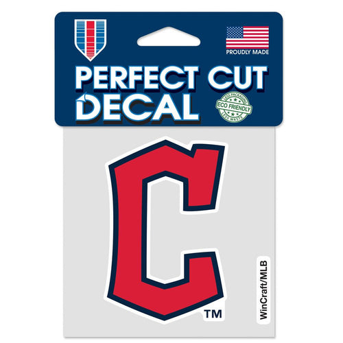 Cleveland Guardians Decal 4x4 Perfect Cut Color - WinCraft