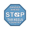 North Carolina Tar Heels Sign 12x12 Plastic Stop Style CO - Fremont Die