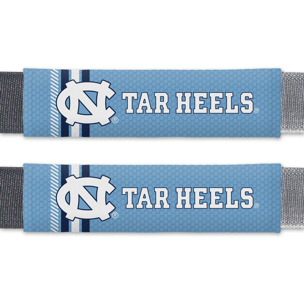 North Carolina Tar Heels Seat Belt Pads Rally Design CO - Fremont Die