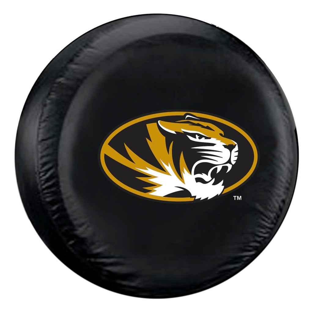 Missouri Tigers Tire Cover Standard Size Black CO - Fremont Die