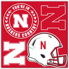 Nebraska Cornhuskers Magnet Kit 4 Piece CO - Fremont Die
