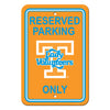 Tennessee Volunteers Sign 12x18 Plastic Reserved Parking Style Lady Vols Design CO - Fremont Die