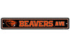 Oregon State Beavers Sign 4x24 Plastic Street Style CO - Fremont Die
