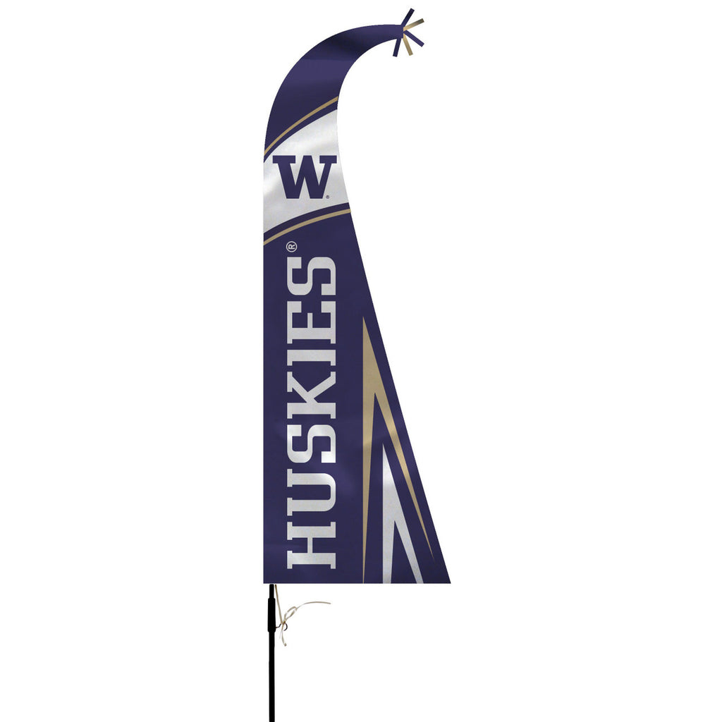 Washington Huskies Flag Premium Feather Style CO - Fremont Die
