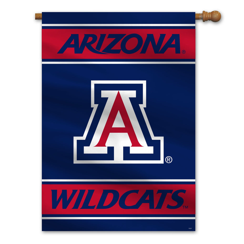 Arizona Wildcats Banner 28x40 House Flag Style 2 Sided CO - Fremont Die