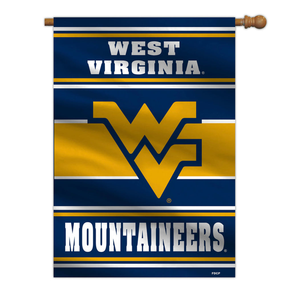 West Virginia Mountaineers Banner 28x40 House Flag Style 2 Sided CO - Fremont Die