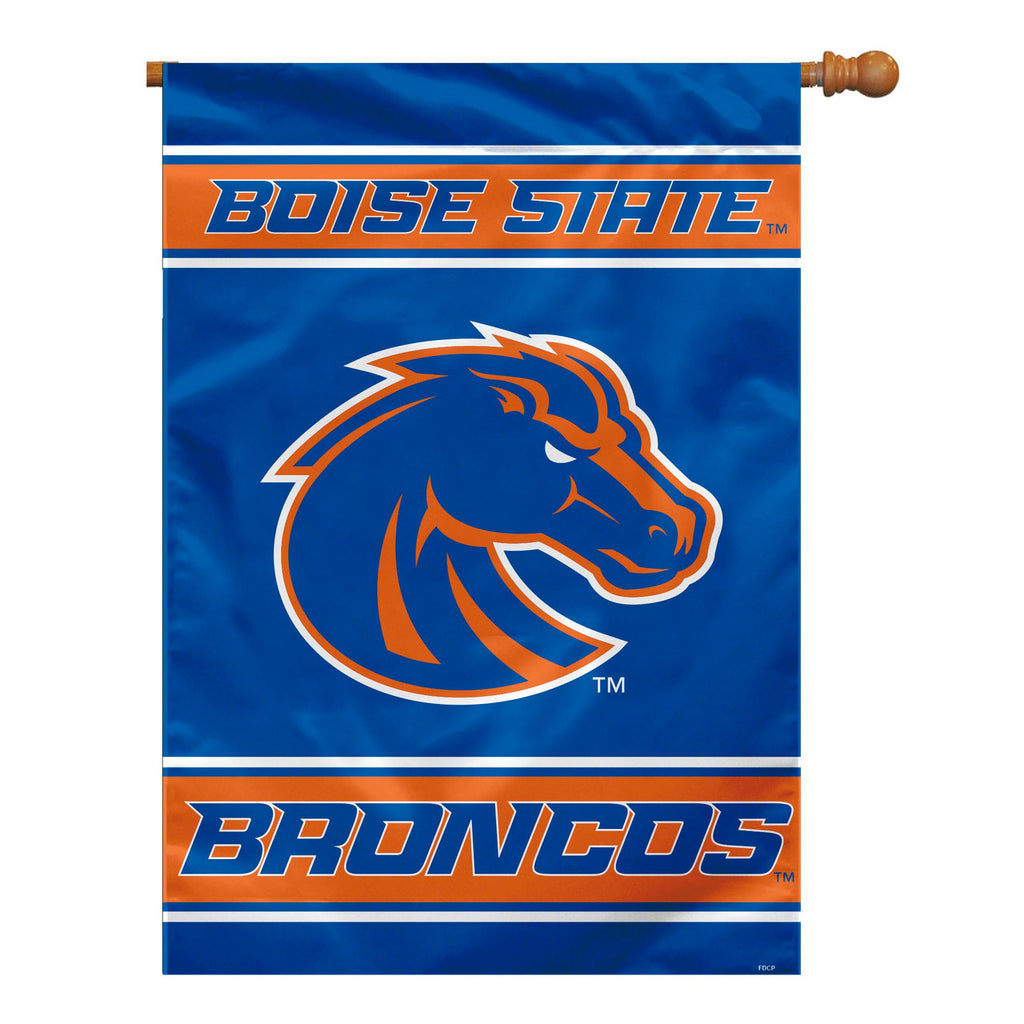 Boise State Broncos Banner 28x40 House Flag Style 2 Sided CO - Fremont Die