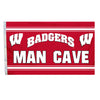 Wisconsin Badgers Flag 3x5 Banner Man Cave CO - Fremont Die