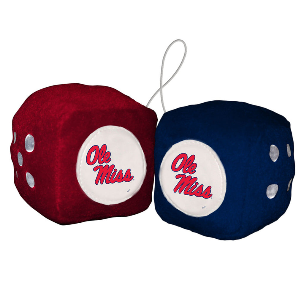 Mississippi Rebels Fuzzy Dice CO - Fremont Die
