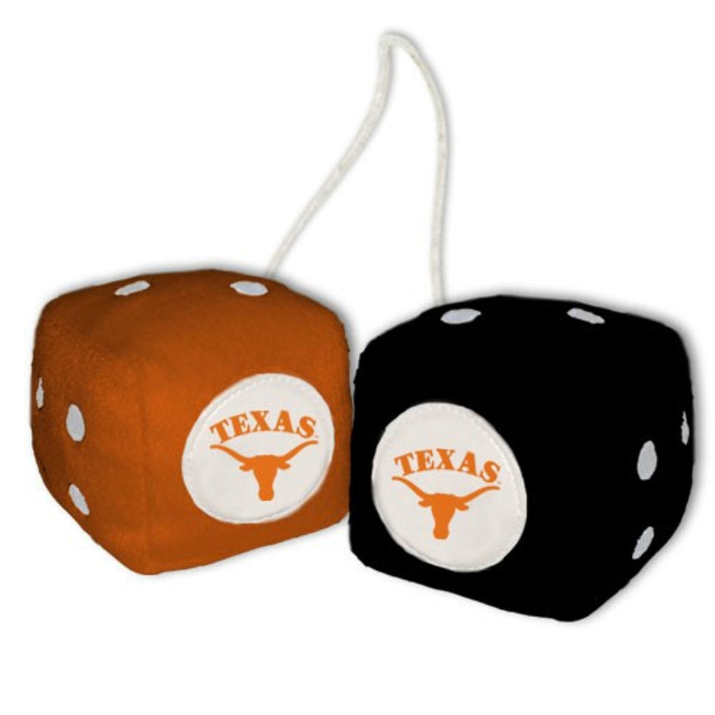 Texas Longhorns Fuzzy Dice CO - Fremont Die