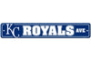 Kansas City Royals Sign 4x24 Plastic Street Style CO - Fremont Die