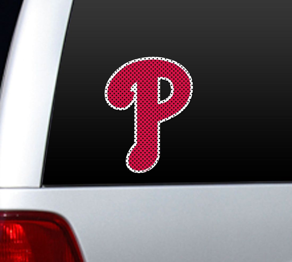 Philadelphia Phillies Window Film 12 Inch Die Cut CO - 0.25