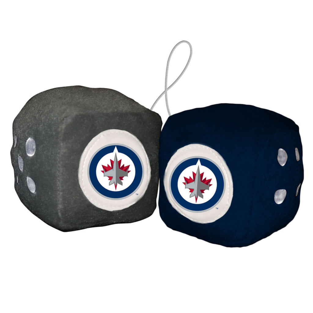 Winnipeg Jets Fuzzy Dice CO - Fremont Die