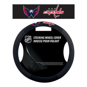 Washington Capitals Steering Wheel Cover Mesh Style CO - Fremont Die