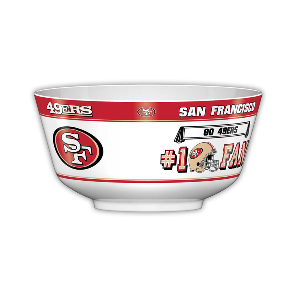San Francisco 49ers Party Bowl All Pro CO - Fremont Die