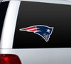 New England Patriots Window Film 12 Inch Die Cut CO - 0.25