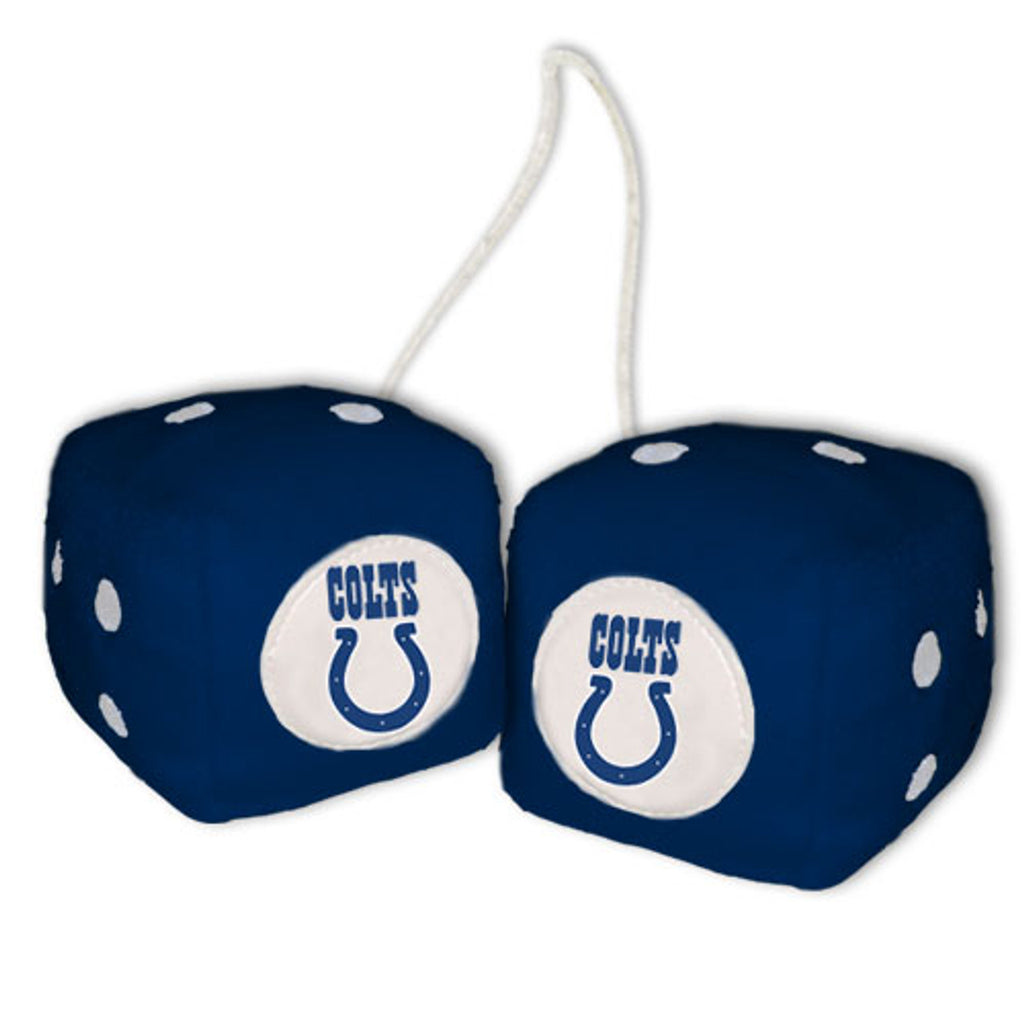 Indianapolis Colts Fuzzy Dice CO - Fremont Die