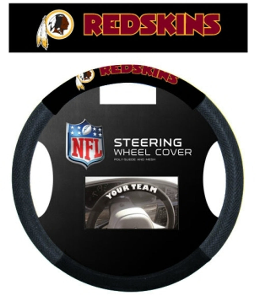 Washington Redskins Steering Wheel Cover Mesh Style CO - Fremont Die