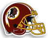 Washington Redskins Magnet Car Style 12 Inch Helmet Design CO - Fremont Die