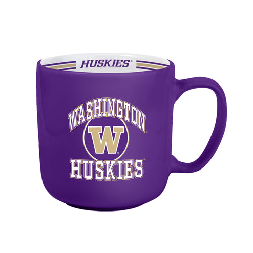 Washington Huskies Coffee Mug 15oz Stripe Design - Logo Brands