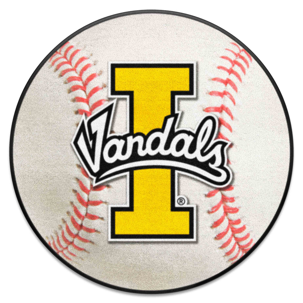 Fanmats - University of Idaho Baseball Mat 27'' diameter