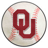 Fanmats - University of Oklahoma Baseball Mat 27'' diameter