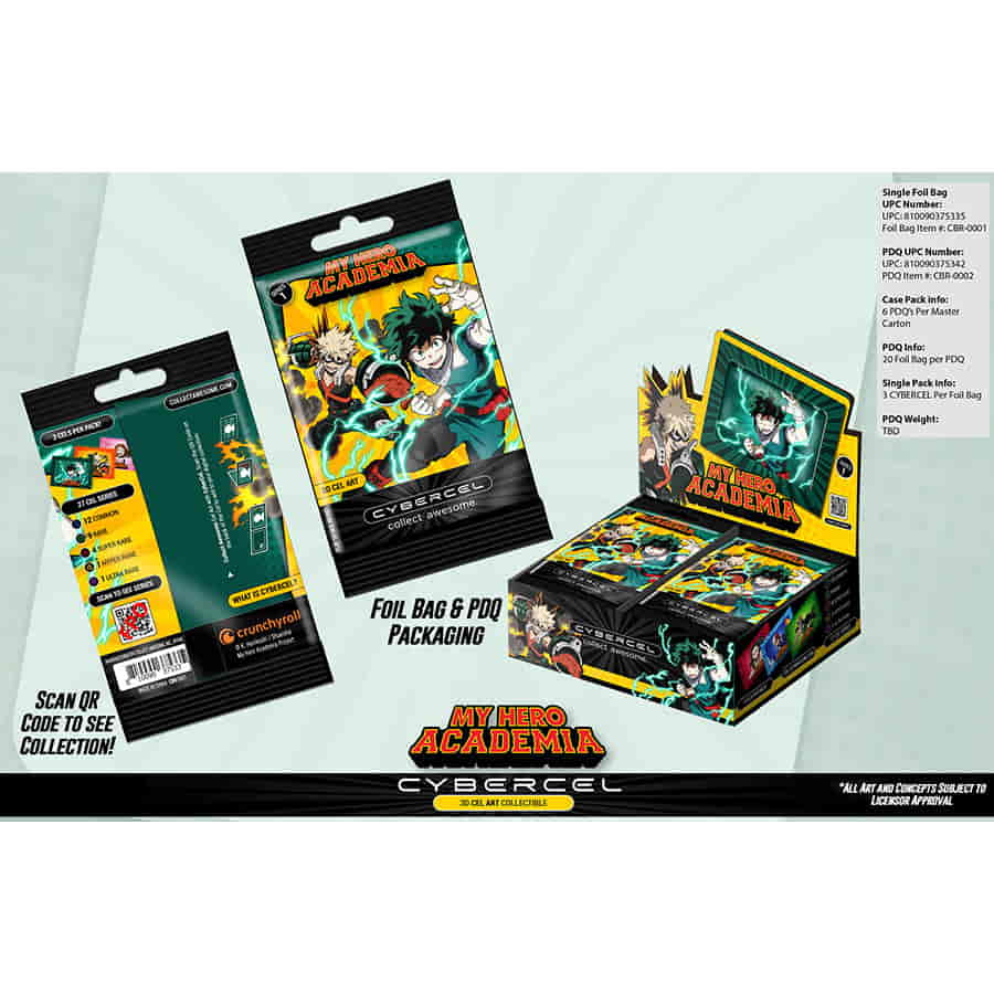 Figpin -  Cybercel - 2023 Cybercel My Hero Academia Trading Cards Hobby