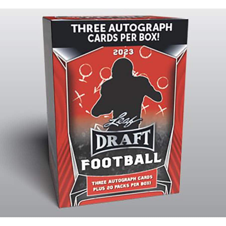 Leaf Trading Cards - Draft - 2023 Leaf Draft Football Blasters Hobby –  GameRoomPlaza