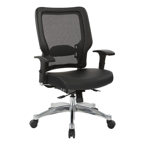 Black Vertical Mesh Back Chair - Office Star Products