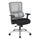 Vertical Grey Mesh Back Chair with Silver Base - Office Star Products