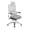 Breathable White Vertical Mesh Chair with Headrest - Office Star Products