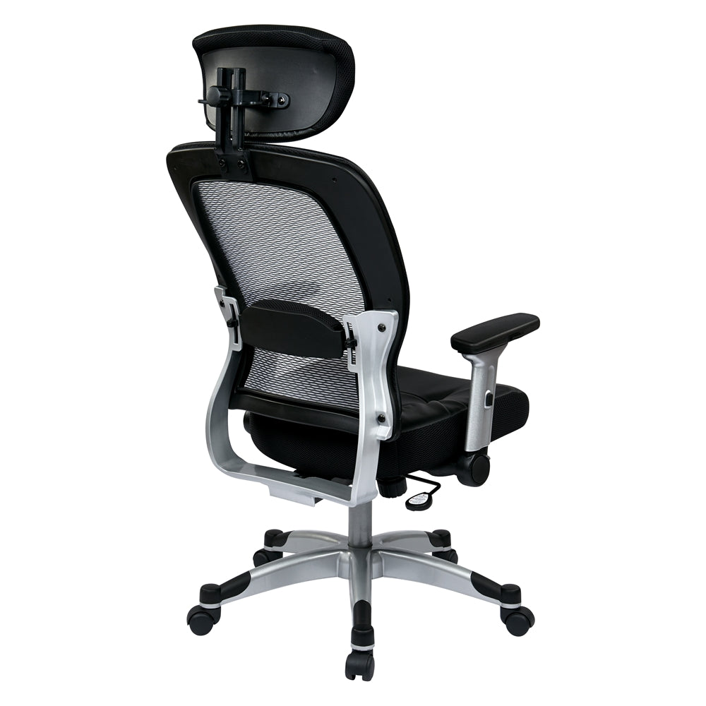 Professional Light Air Grid® Back Chair with Headrest - Office Star Products