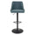 Sylmar Height Adjustable Stool in Navy Faux Leather - OSP Home Furnishings