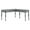 Country Meadows L-Shaped Desk w/PWR - OSP Home Furnishings