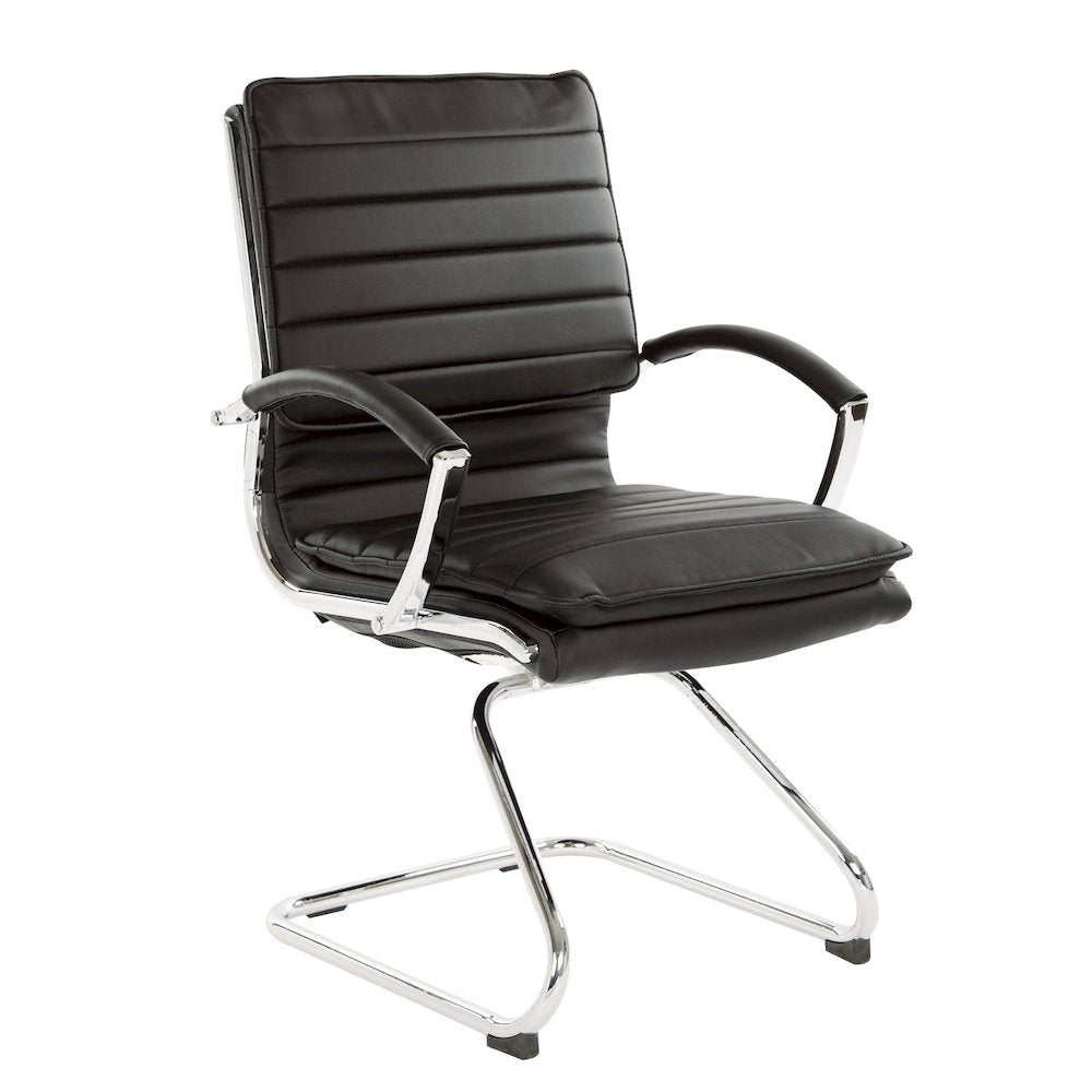 Guest Faux Leather Chair - Office Star Products