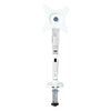 Single Monitor Arm with Dual USB 3.0 Port in White Finish, A2MAS1730-WH - Office Star Products