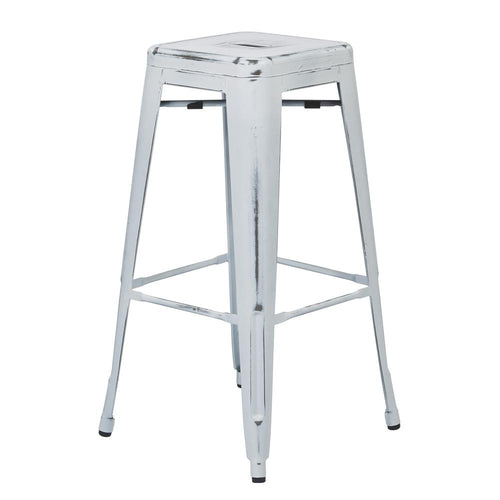 Bristow 30'' Antique Metal Barstool - OSP Home Furnishings