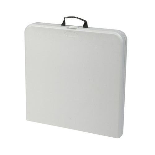 4' Height Adjustable Fold in Half Resin Multi Purpose Table - Office Star Products