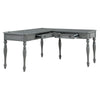 Country Meadows L-Shaped Desk w/PWR - OSP Home Furnishings