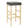 30'' Gold Backless Stool - OSP Home Furnishings