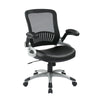 Screen Back and Bonded Leather Seat Managers Chair - Office Star Products