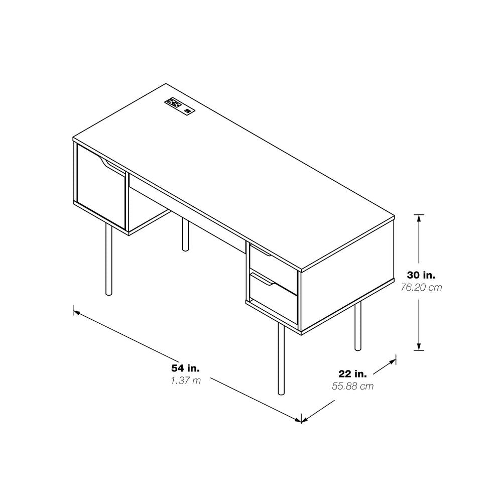 Denmark Executive Desk - OSP Home Furnishings