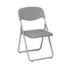 Folding Chair with Plastic Seat and Back - Office Star Products