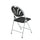 Folding Chair with Plastic Fan Back - Office Star Products