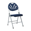 Folding Chair with Plastic Fan Back - Office Star Products