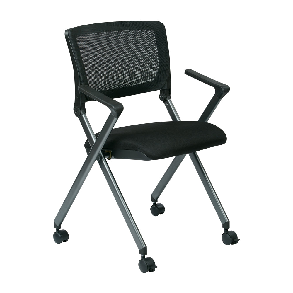 Folding Chair with Screen Back - Office Star Products