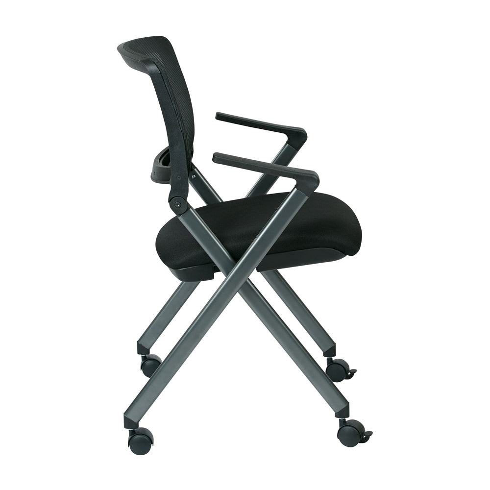 Folding Chair with Screen Back - Office Star Products