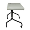 5’ Resin Multi Purpose Flip Table with Locking Casters - Office Star Products