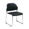 Stack Chair with Plastic Seat and Back - Office Star Products