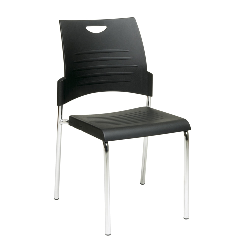 Straight Leg Stack Chair - Office Star Products